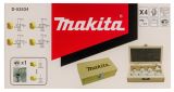 Фреза Makita кромочная 4 шт., 38.1х19х62 мм, (D-53534)