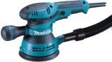 Эксцентриковая шлифовальная машина Makita 300 Вт, 125 мм, 4 000 - 12 000 об/мин, BO5041K