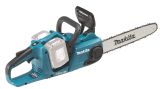 Набор Makita: аккумуляторная цепная пила DUC353Z + 2 аккумулятора 5 Ач BL1850B + зарядное устройство DC18RD, PT966