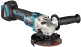 Аккумуляторная угловая шлифмашина Makita DGA506RME, 18 В, 125 мм, 8500 об/мин, с 2 АКБ 4 Ач и ЗУ, в кейсе