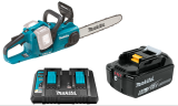 Набор: аккумуляторная цепная пила Makita DUC353Z + аккумулятор Makita 632F69-8 + зарядное устройство Makita 630876-7