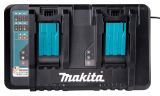 Быстрое зарядное устройство Makita DC18RD, двойное, 7.2-18 В, 2x9 A (196936-0)