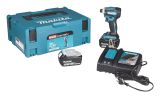 Аккумуляторный ударный шуруповерт Makita LXT, 18 В, 180 Нм, DTD172RTJ