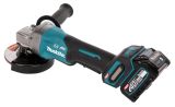 Аккумуляторная угловая шлифмашина Makita GA013GM101, 125 мм, 8500 об/мин, с АКБ 4 Ач и ЗУ, в кейсе MakPac-4