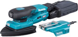 Аккумуляторная дельтавидная шлифмашина Makita BO006CGZ, 40 В, 10000 кол/мин, с выносной батареей, без АКБ и ЗУ
