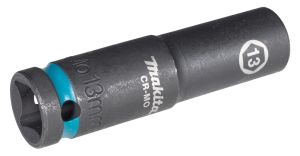 Ударная удлиненная торцовая головка Makita Impact Black 1/2" 13x81, 5 мм , E-16449