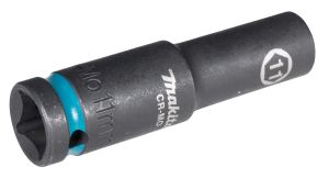 Ударная удлиненная торцовая головка Makita Impact Black 1/2" 11x81, 5 мм , E-16427