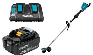 Набор: аккумуляторный триммер Makita DUR368LZ + аккумулятор Makita 632F69-8 + зарядное устройство Makita 630876-7