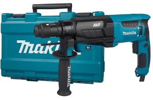 Перфоратор Makita HR2631FT, 800 Вт, 2.7 Дж, 4600 уд/мин