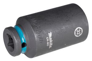 Ударная удлиненная торцовая головка Makita Impact Black 1/2" 32x81, 5 мм, E-16558