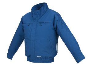 Аккумуляторная куртка Makita с охлаждением LXT, 14.4В/18В, с искрозащитой, XL, без АКБ и ЗУ, DFJ304ZXL