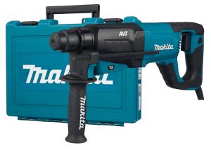 Перфоратор Makita HR2641, 2.4 Дж, 800 Вт, 4500 уд/мин, в кейсе
