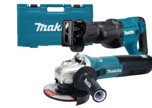 Набор электроинструмента Makita: угловая шлифмашина GA5090X01+ сабельная пила JR3051TK (ACSET-36)