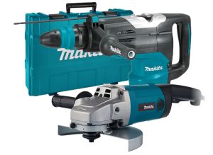 Набор электроинструмента Makita: угловая шлифмашина 9069 + перфоратор HR5202C (ACSET-48)