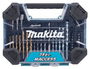 Комплект из 5 наборов оснастки Makita "Maccess" E-22573, 5х38 шт., в кейсе, (E-22573-5)