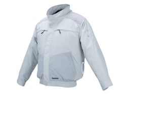 Аккумуляторная куртка Makita с защитой от инфракрасных и ультрафиолетовых лучей с охлаждением CXT/LXT, 12В/18В, L, без АКБ и З/У, DFJ410ZL