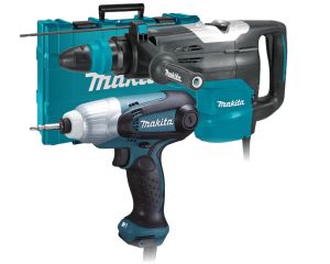 Набор электроинструмента Makita: перфоратор HR5202C + ударный шуруповерт TD0101F (ACSET-50)