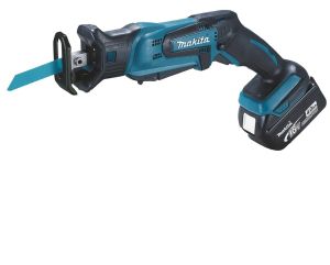 Аккумуляторная сабельная пила Makita DJR185RME, 18 В, 3000 ход/мин, 13 мм, с 2 АКБ 4 Ач и ЗУ, в кейсе