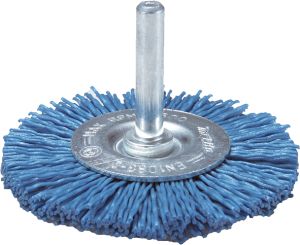 Щетка нейлоновая дисковая Makita (d50 мм, синяя, G240, 6 мм), D-45624