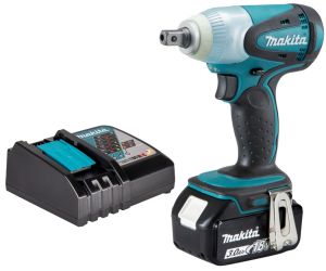 Аккумуляторный ударный гайковерт Makita DTW251, 18 В, 230 Нм, 3200 уд/мин, с АКБ 3 Ач и ЗУ (DTW251P1Z)