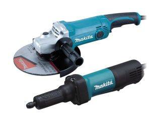 Набор электроинструмента Makita: угловая шлифмашина GA9050 + прямошлифовальная машина GD0600 (ACSET-60)