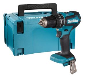 Аккумуляторная ударная дрель-шуруповерт Makita DHP485ZJ, 18 В, 1900 об/мин, 28500 уд/мин, без АКБ и ЗУ, в кейсе MakPac