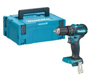 Аккумуляторная дрель-шуруповерт Makita, 18 В, 1700 об/мин, 25500 уд/мин, в кейсе MakPac, DHP483ZJ