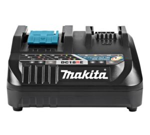 Быстрое зарядное устройство Makita DC18RE, двойное, 10.8/12 B, 5 А и 14.4/18 B, 9 А, 198445-5