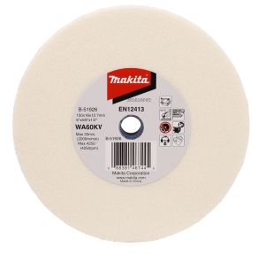 Точильный круг Makita 150х16х12, 7 мм, WA60, B-51926
