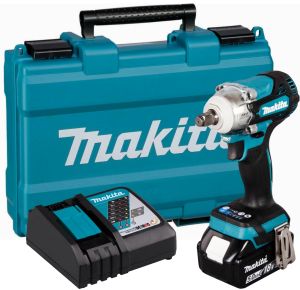 Аккумуляторный гайковерт Makita DTW300RT, 18 В, 330 Нм, 4000 уд/мин, с АКБ 5 Ач и ЗУ, в кейсе