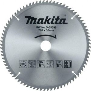 Пильный диск Makita D-65399, по дереву, 260х30х1.8 мм (D-65399)