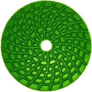 Алмазный полировальный диск Makita гранит/мрамор d100 мм, светло-зеленый (зерн. 1500), D-15637