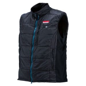 Аккумуляторный жилет Makita с подогревом, 10.8В/18В, L, без АКБ и ЗУ, CV101DZL