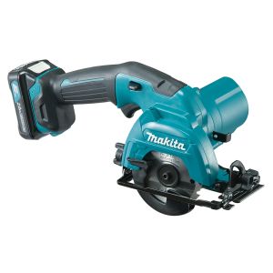 Аккумуляторная дисковая пила Makita HS301DWME, 12 В, 85 мм, 1500 об/мин, с 2 АКБ 2 Ач и ЗУ, в кейсе
