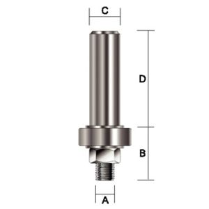 Стержень с гайкой Makita d12x8, D-12108