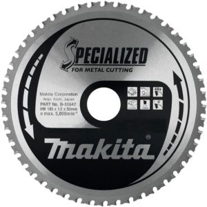 Пильный диск Makita для металла, 185x30x1.85/1.5x48T, B-31647