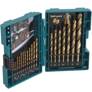 Набор сверл по металлу Makita, 1.5-10 мм, 19 шт. (D-67527)