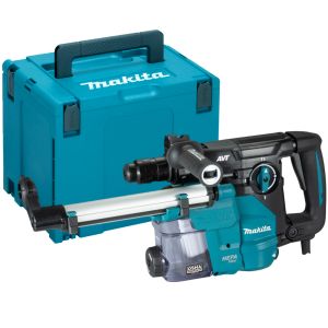 Перфоратор Makita SDS-Plus 3,9 Дж, 4500 уд/мин, в кейсе MakPac, HR3012FCWJ