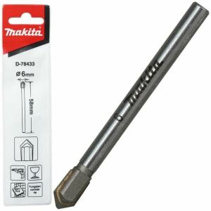 Сверло Makita по стеклу, GEN2 6x58 мм, D-78433