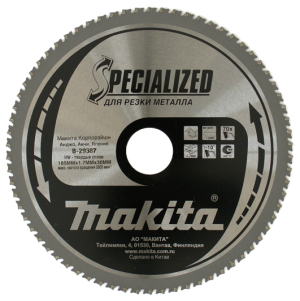 Пильный диск Makita для металла, 185x30x1.7/1.3x70T, B-29387