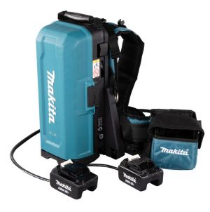 Ранцевый адаптер для аккумуляторов Makita PDC01, на 4 АКБ, с адаптером на 36 В, 191A64-2