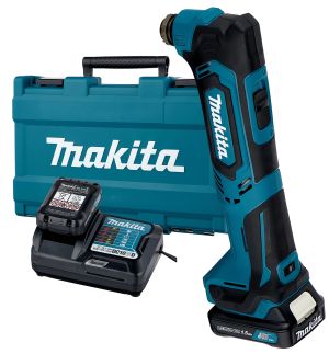 Аккумуляторный многофункциональный инструмент Makita TM30DWYE, 20000 об/мин, с 2 АКБ 1.5 Ач и ЗУ, в кейсе