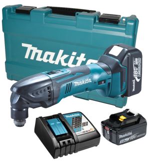 Аккумуляторный многофункциональный инструмент Makita DTM50RFE, 20000 об/мин, c 2 АКБ 3 Ач и ЗУ, в кейсе