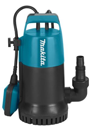 Дренажный насос Makita, погружной, для чистой воды, 800 Вт, 220 л/мин, PF0800