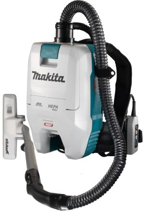 Аккумуляторный ранцевый пылесос Makita VC008GZ09, 40 В, 2 л, без АКБ и ЗУ
