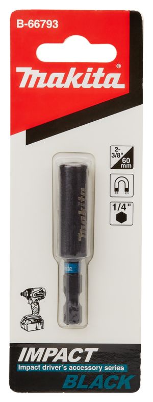 Магнитный держатель Makita, 60 мм Impact Black, (B-66793)
