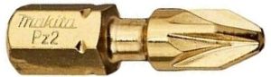 Набор насадок Makita Impact Gold PZ2, 25 мм, C-form (10 шт. в наборе), B-39534