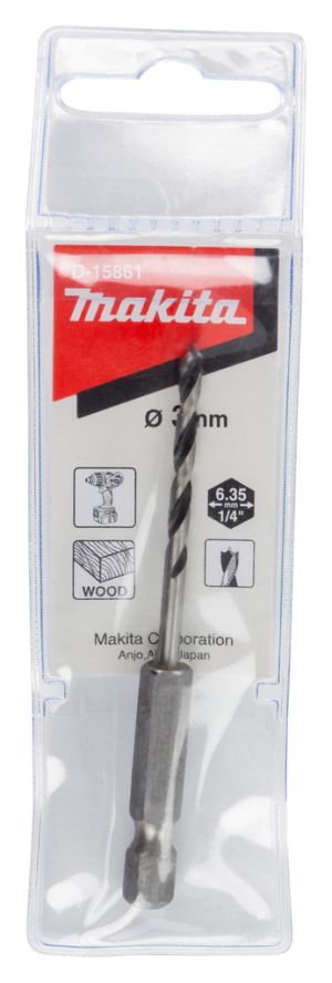 Сверло по дереву Makita , 3x33x78 мм (D-15861)