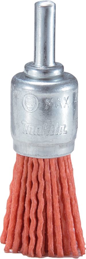 Щетка нейлоновая кистевая Makita (d30 мм, красная, G80, 6 мм), D-45696